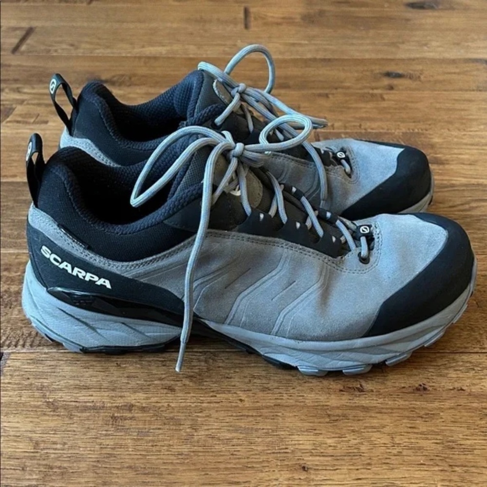 Scarpa Rush Trail GTX HIking Approach Shoes Smoke Provence Gray Size 40.5